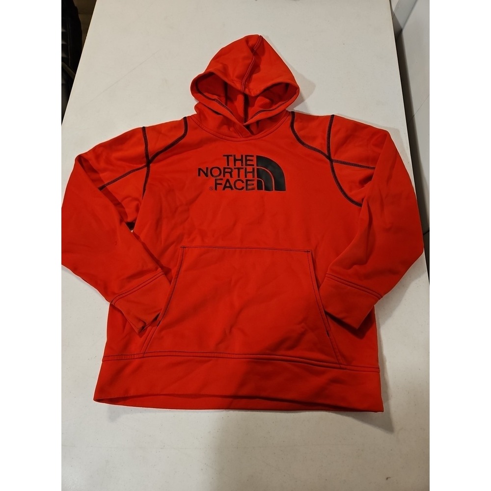 The North Face Hoodie Red/black W-XS /M-S Pullover Lightweight Jacket (1631